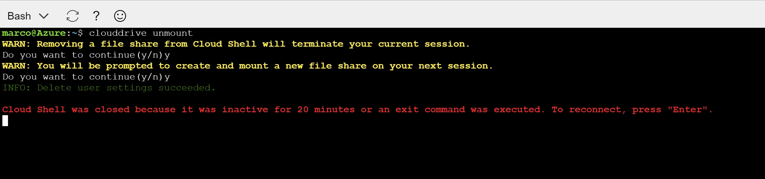 Mount your Azure Cloud Shell to another Storage Account